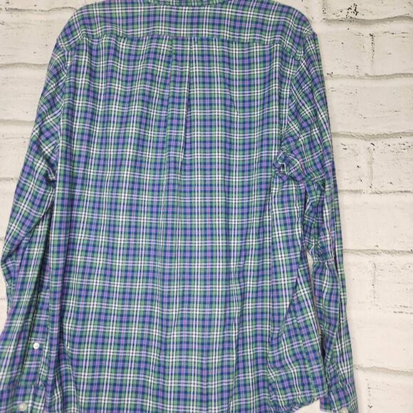 Vineyard Vines Slim Fit Whale Shirt Mens Large Long Sleeve Button Up Cotton - Picture 10 of 14